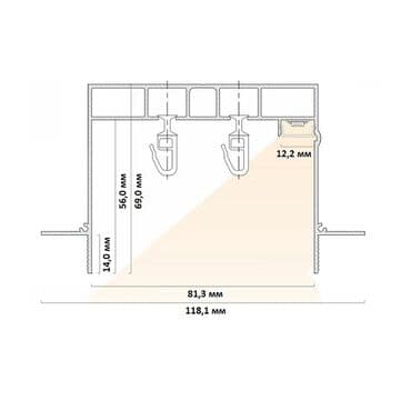 потолочные сушилки для белья на балконе: КАРНИЗ СКРЫТЫЙ КАРНИЗ Профиль скрытая гардина для гипсокартона — 10