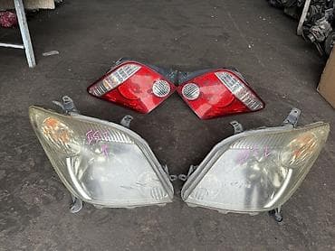 Комплект передних фар Toyota 2005 г., Б/у, Оригинал, Япония