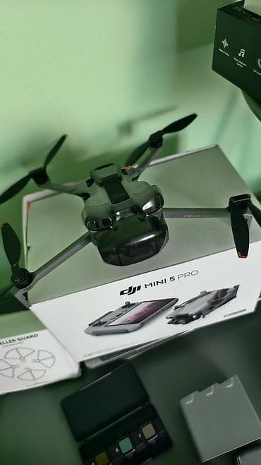 Прадаётся дрон dji mini 5 pro дрон б/у кулаган емес ремонтда болгон — 3