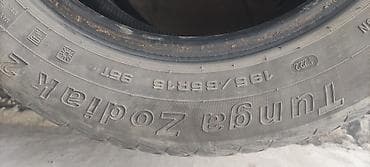 215 65 16 с: Шины 195 / 65 / R 15, Лето, Б/у, Комплект, Легковые, TUNGA — 1