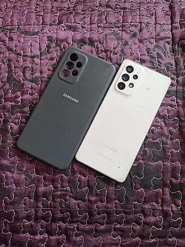 samsung galaxy m53: Samsung Galaxy A53 5G, Б/у, 128 ГБ, цвет - Белый, 2 SIM — 2