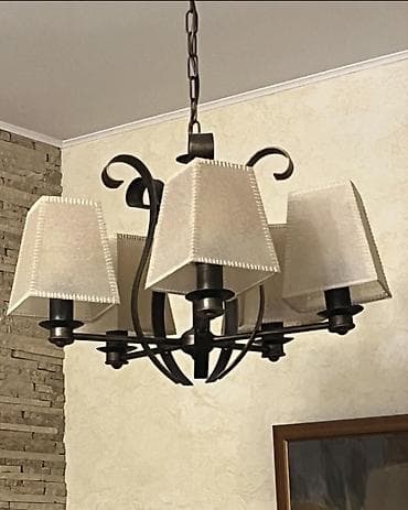 люстра бу: Люстры в отличном состоянии, производство Европа Кованая 5 — 4