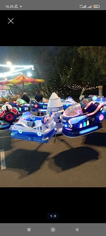 бутик продажа: Детский аттракцион «карусель космических кораблей» 8 оорунду - — 1