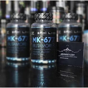 мужской одежды: EPIC LABS MK-677 (Ibutamoren) Спортивная добавка в капсулах. Формула — 2