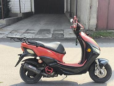 сукутер танк: Тип скутера Daelim, 70 куб. см, Бензин, Б/у — 5