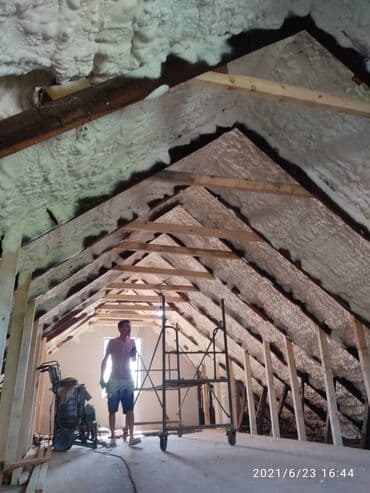 утепление дома бишкек цена: Утепление крыши, Утепление потолоков | Утепление дома, Утепление цеха, Утепление квартиры | Пенополиуретан Больше 6 лет опыта — 5