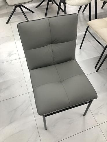 Стул для кухни, Другой материал, цвет - Серый
