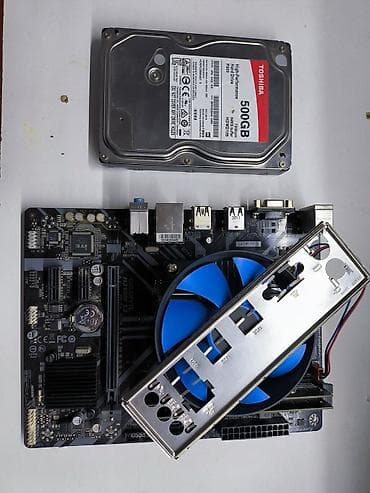 Материнская плата для ПК, Б/у, Gigabyte, LGA1151, Micro-ATX
