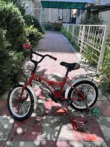 Спорт жана хобби: Детский велосипед WeilaiXi, примерно 16" колеса. Особенности: - — 7