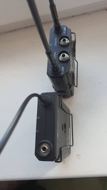 купить диктофон: Комплект микрофонов Sony URX-P03 1. приемник 2 — 4