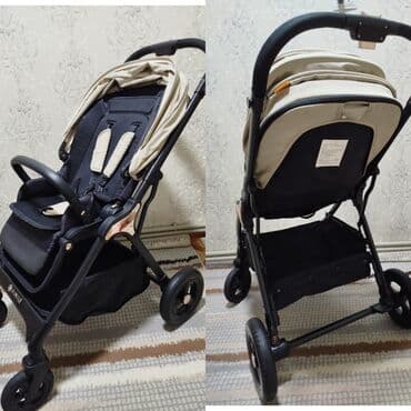 автокресла для детей: Коляска, цвет - Черный, Б/у — 3