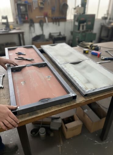 металл квадратный: Сварочный работа,делаем спринтера борты с нулья,усиливаем передний — 1