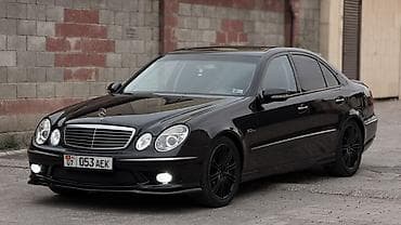 560 sec: Mercedes-Benz E-класс AMG: 2003 г., 3.2 л, Автомат, Бензин, Седан — 2