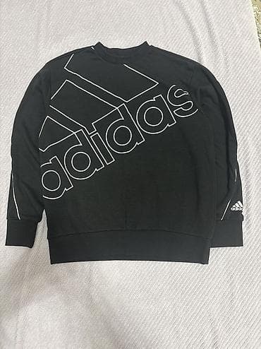 кожаные бу: Мужская толстовка, S, Adidas, Б/у, цвет - Черный, Самовывоз, Платная доставка — 4