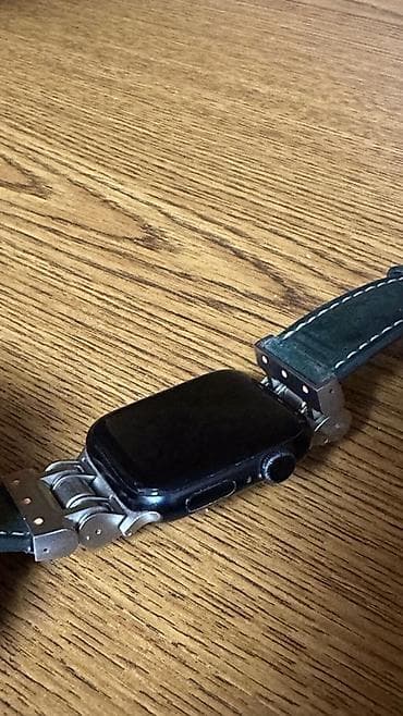 apple mac: Смарт‑часы Apple Watch (серия с прямоугольным дисплеем 40/41 мм или — 5