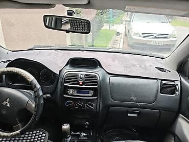 Ворсовые Накидка на панель Mitsubishi, цвет - Серый — 1