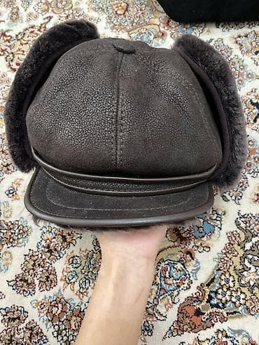 Баш кийимдер: Эркектердин баш кийими, Колдонулган, түсү - Күрөң, Өзү алып кетүү — 2