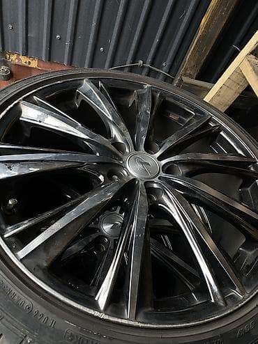 4100 r16: Колеса в сборе 215 / 45 / R 17, Лето, Б/у, Комплект, Легковые, Литые, отверстий - 5 — 2