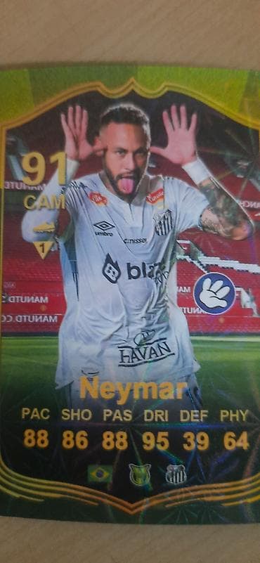 подарю: 🇧🇷✨ Neymar Jr. — 91 ✨🇧🇷 Один из самых техничных и зрелищных — 1