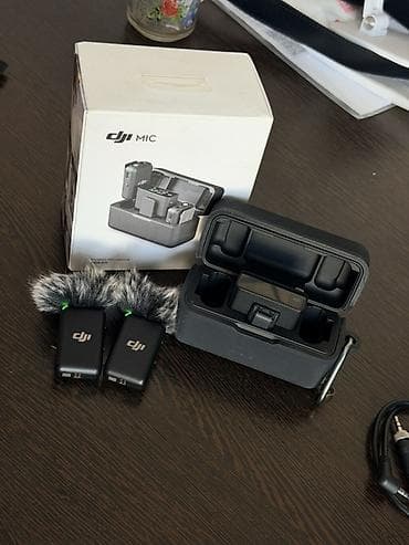наушники с микрофоном: DJI Mic — двухканальная беспроводная микрофонная система для камер — 3