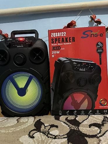 Аудиотехника: Портативная акустическая система Sing-e ZQS8122 - Диффузор 8" - — 5