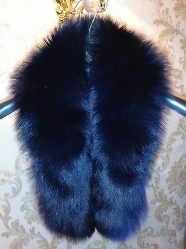 чёрная львинка купить: Продаю натуральный мех лисы, черный с синим отливом, новый. Красивое — 1