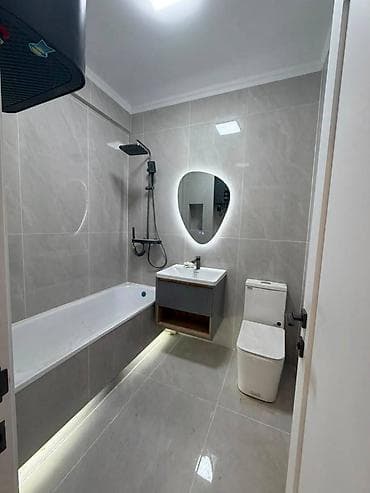 5: 1 комната, 44 м², Ошский рынок / базар Элитка, 10 этаж, Евроремонт — 9