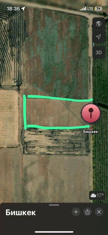 участок дом в селе байтик: 100 соток, Для строительства, Красная книга — 1