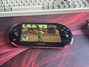ps v: PS Vita slim (2000), родной кузов, на экране пленка, прошита — 3