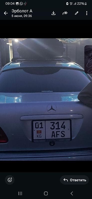 210 mers: Mercedes-Benz E-Class: 1996 г., Автомат, Бензин, Седан — 9