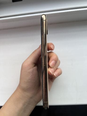 iphone 12: IPhone Xs, Б/у, 256 ГБ, Золотой, Защитное стекло, 73 % — 2
