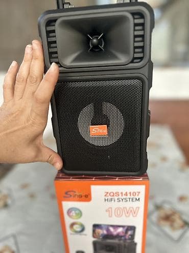 Аудиотехника: Портативная акустическая система Sing-e ZQS14107 HiFi System Основные — 3
