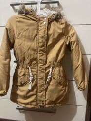 плащ дождовик: Детская парка с утеплением на 128-134 см рост, в отличном состоянии — 2