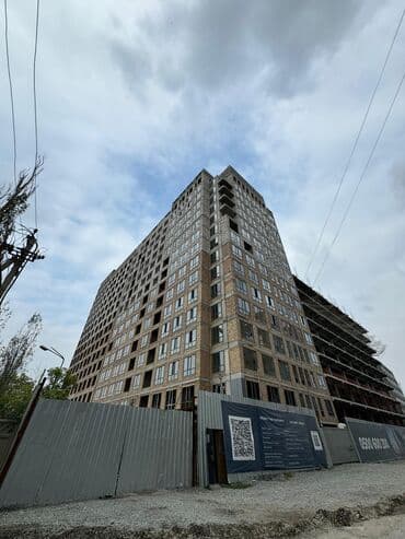 купить квартиру в бишкеке от delmar group: 2 комнаты, 79 м², Элитка, 8 этаж, ПСО (под самоотделку) — 3