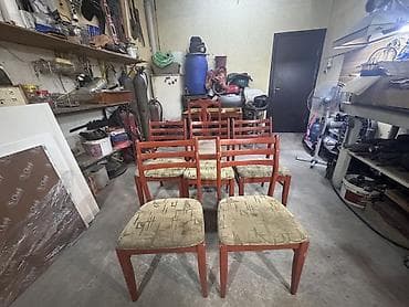 dinner table: Венский стул, Б/у, Дерево, цвет - Коричневый — 2
