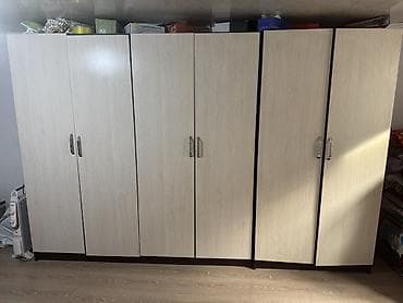 купить сервант: Шкаф-купе модульный с распашными дверями, светлый дуб/венге - — 1