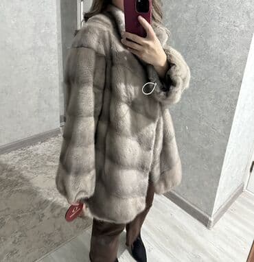 электронный тесме бишкек: Шуба, Норка, Короткая модель, L — 3