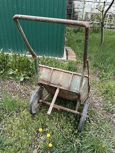 нержовейка: Садово-строительная тачка и тележка, Стальная, Двухколесная — 3