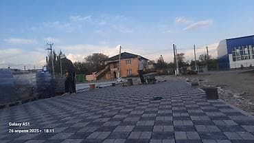 строительство домов из газобетонных блоков под ключ: Шыбак. шпеклевка. чорный потолок. ж.б.у жасайбый — 7