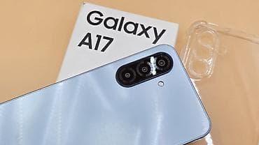 alcatel 4032d: Samsung Galaxy A17, Б/у, 128 ГБ, цвет - Голубой, 2 SIM — 1