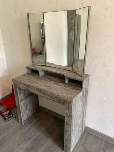 спальный гарнитур соренто: Уктоочу бөлмө гарнитуру, Жаңы, Шкаф, Комод, Трюмо, ДСП, Акылуу жеткирүү, Акысыз жеткирүү — 4