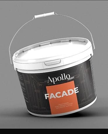 Акриловая фасадная краска Apollo Paint FACADE - Назначение: наружные