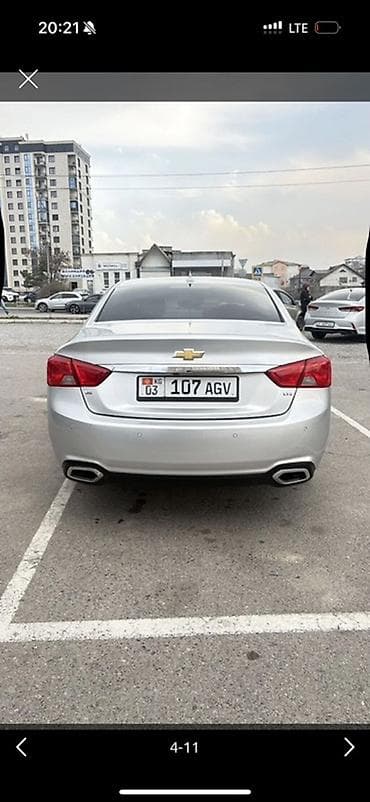 clk 208: Chevrolet Impala: 2016 г., 3.6 л, Автомат, Газ, Седан — 4