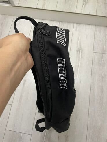 бу чехол: Рюкзак PUMA, черный Оригинал почти новый - спортивный рюкзак с — 3