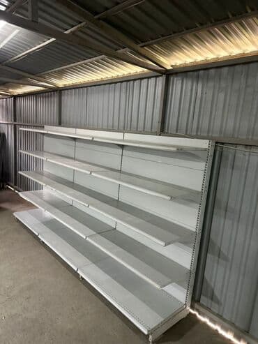 оборудование для нижнего белья: Стеллаж Для продуктов, Лофт, 200 см * 125 см * 50 см, 
Б/у — 6