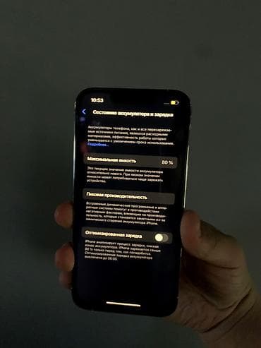 pro max: IPhone 13 Pro, Новый, 128 ГБ, Серебристый, Защитное стекло, Чехол, Коробка, 80 % — 5