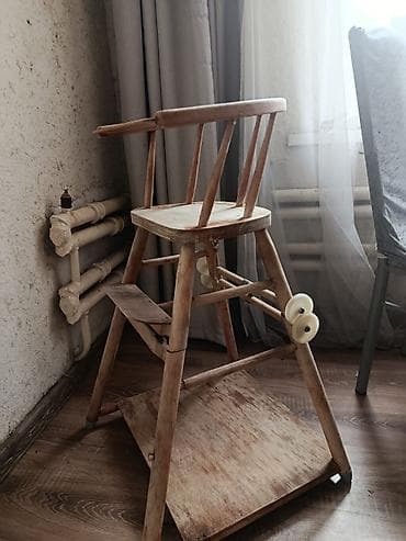 Стулья, табуретки: Стульчик для кормления, Другой бренд, Дерево, Трансформер — 2