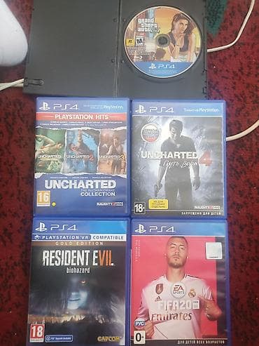 игры playstation 3: Набор игр для PlayStation 4. Состав: - Grand Theft Auto V — диск без — 1