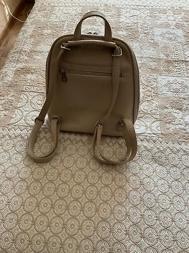 Сумкалар: Рюкзак, Материалы: Эко булгаары, Унисекс, Колдонулган — 2