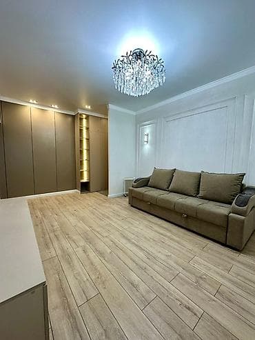 2 room flat: 1 комната, 52 м², 1 этаж, Евроремонт — 1